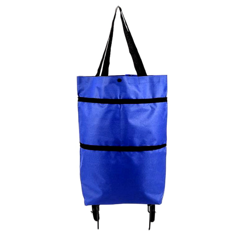 1PC Portable Folding Shopping Bag Large Bags Tote Food Storage Handbag Thickened 
