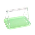 thumbnail image 1 of Percha de mesa para pájaros, juguete para ejercitar aves, soporte de entrenamiento con bandeja para excrementos. Verde, 1 of 9