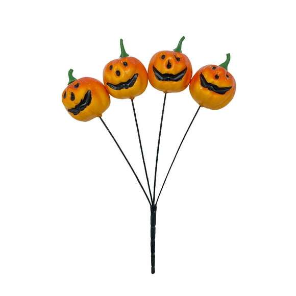 fsxdhpcsgfc Decorations Black Flowers Picks Picks With Pumpkins Eyeball Floral Picks And Sprays Branches For Vases Centerpiece Home Girls Ornament Ornament for Christmas Trees Elegant Snowflake