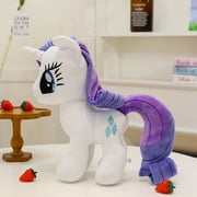 My Little Pony - Rarity Plush Toy - Soft and Cuddly Collectible for Fans and Collectors - Ideal Gift for Kids and Adults