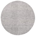 thumbnail image 2 of SAFAVIEH Abstract Carina Solid Area Rug, Gray/Ivory, 6' x 6' Round, 2 of 10