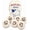 Sheep, variant on Dryer Balls,  Zealand Dryer Balls Drying Balls Fabric Softener Ball for Laundry(Pack of 6) (White)