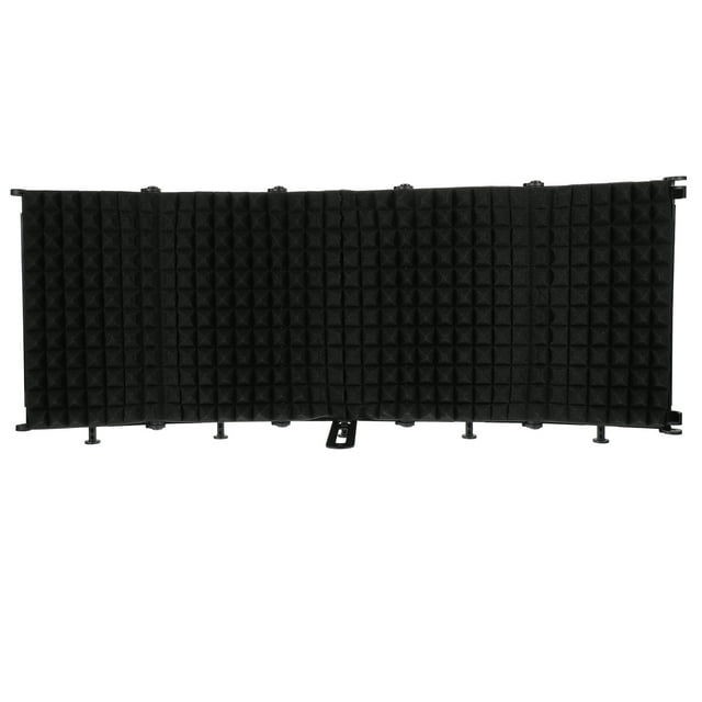 FRCOLOR Mic Sound Absorbing Pad 1 Set Five-Door Mic Sound Absorbing Pad Practical Microphone Isolation Shield,27.17"X10.04"X6.1"