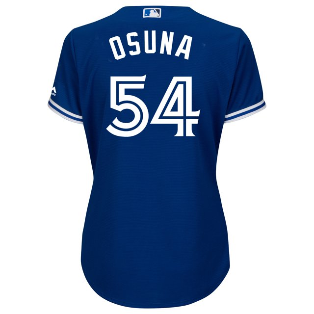 Maillot Réplique Extérieur Cool Base des Toronto Blue Jays pour Femmes Roberto Osuna