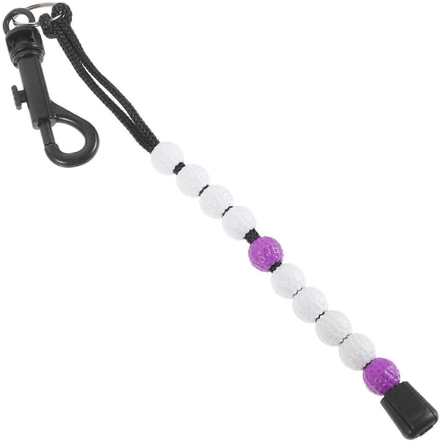 Golf Score Counter Wrist Chain Golfing Sports Durable Abs Nylon Material for Score Counting 1Pcs