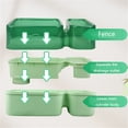 thumbnail image 3 of Turtle feeding tank with double layered drainage for turtle separation, 3 of 8