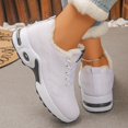 thumbnail image 7 of Uobin Women Winter Lace-Up Sneakers Warm Lined Thick Sole Casual Sports Shoes Fall Daily Wear, 7 of 7
