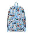 thumbnail image 3 of German Shorthaired Pointer Dog and Flower Backpack for School,Cute School Bag,Schoolbag with Adjustable Shoulder Straps & Padded Back,15.7"x11.8"x5.5", 3 of 5