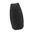 thumbnail image 1 of Almohadilla para asiento de motocicleta portátil de nido de abeja impermeable antideslizante universal para motocicleta Negro, 1 of 9