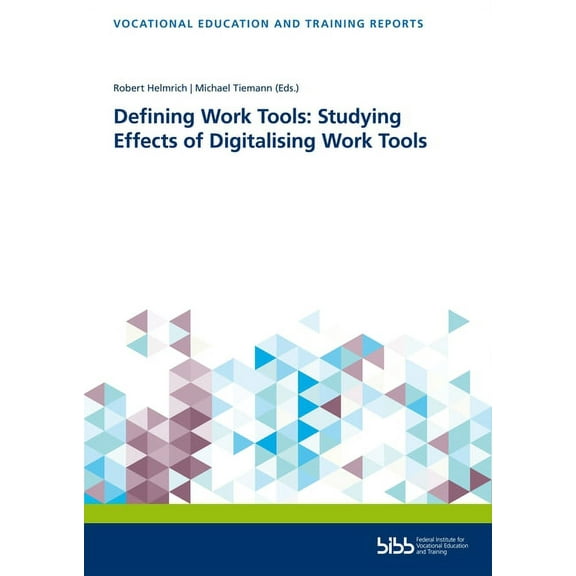 Berichte Zur Beruflichen Bildung: Defining Work Tools: Studying Effects of Digitalising Work Tools (Paperback)