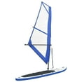 thumbnail image 5 of vidaXL Inflatable Stand Up Paddleboard w/sail Set Surf Board Multi Colors, 5 of 20