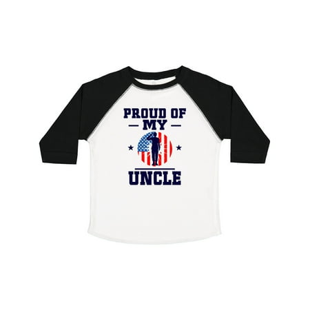 

Inktastic Military Uncle Proud Nephew Gift Toddler Boy or Toddler Girl T-Shirt