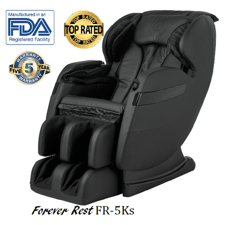 2019 FOREVER REST FR-5Ks Premier Back Saver, Massage chair with Shiatsu, ZERO GRAVITY, FOOT ROLLING AND BUILT IN HEAT, STRETCH MODE much (The Best Massage Chair 2019)