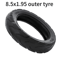 8.5x1.95 Outer Tyre, Suitable for Baby Strollers Electric Scooters, Folding Bicycles, 8.5-inch Tire Replacement