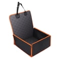 thumbnail image 1 of 1 Juego de fundas para asiento de coche para perros, algodón PP, 4 capas, incluye tela Oxford 600D, tela Base 210D, red antideslizante, 1 of 7
