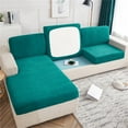 thumbnail image 3 of Guanhe Couch Covers for Extra Large Cushion Sofa, Super Stretch Sofa Cover for Large Seat Cushion, Washable, Universal(Green), 3 of 5