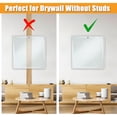 thumbnail image 6 of #8 Self Drilling Drywall Anchors and Screws Kit, 140Pcs Plastic Wall Hangers, 75LB Heavy Duty Sheetrock Mounting Hardware, 6 of 7