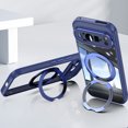 thumbnail image 6 of ELEHOLD Case for Google Pixel 9 Pro XL, Shockproof Anti-Scratch Full Camera Protector Case with 360° Ring Holder Stand,Blue, 6 of 9