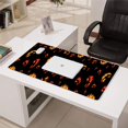 thumbnail image 3 of Long Mouse Pads for Desk,Spooky Halloween Faces Pattern Desk Mats on Top Of Desks, Desk Mouse Pad Extra Large with 3mm Non-Slip Base and Stitched Edge for Gaming,Office,Work,Home 31.5x15.7in, 3 of 5