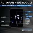 thumbnail image 3 of iSpring WSP50ARJ, NSF Certified, Spin-Down Sediment Water Filter, Upgraded Jumbo Size, Large Capacity, Reusable with Touch-Screen Auto Flushing Module, Brass Top Clear Housing, 50 Microns, 3 of 6