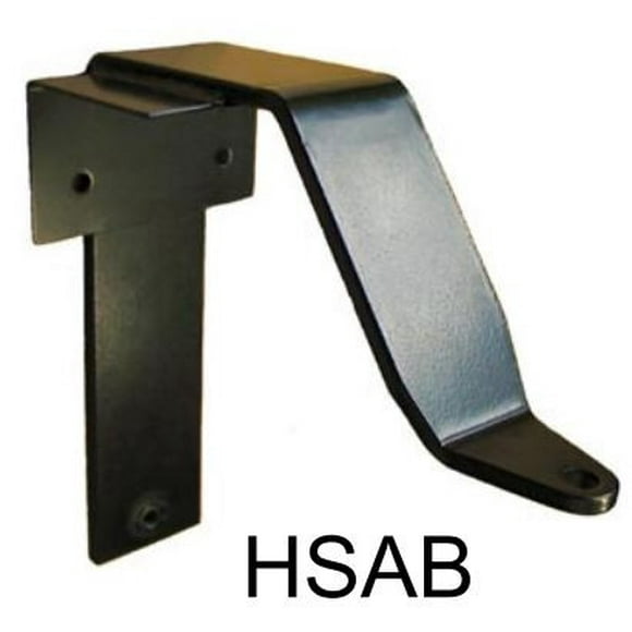 Brophy Camper Tie Down HSAB Bed Mount; With Angle; No Drilling Required; Powder Coated; Black; Wider Design Fits The Newest Full Size Pickups; Set Of 4