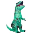thumbnail image 1 of Disfraz inflable de dinosaurio T-Rex de Qshine para adultos, 1 of 7