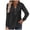 Black, variant on Womens Plain Tshirts Long Sleeve Going Out Tops for Women Fall Large Loose Solid V Neck Loose Single V Neck Blouses Business Casual Green M