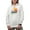 White, variant on I Don't Need Therapy I Just Need to Go Rock Climbing, Retro Cliff Climber, Heather Grey Hooded Sweatshirt or Hoodie, Small
