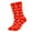 Red, variant on Yoga Socks for Women Men's Women's Valentines Crew Socks Cute Printed Mid Tube Socks for Adult Gifts Ankle Socks Cotton White One Size