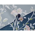 thumbnail image 5 of oneOone Velvet Navy Blue Fabric Leaves & Flower Floral Sewing Craft Projects Fabric Prints By Yard 58 Inch Wide, 5 of 5
