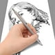 thumbnail image 3 of Lápiz mecánico de Metal para dibujo, Juego de lápices HB automáticos con cables, suministros de arte para escritura, oficina y escuela, 0,3/0,5/0,7/0,9/1,3mm, 3 of 4