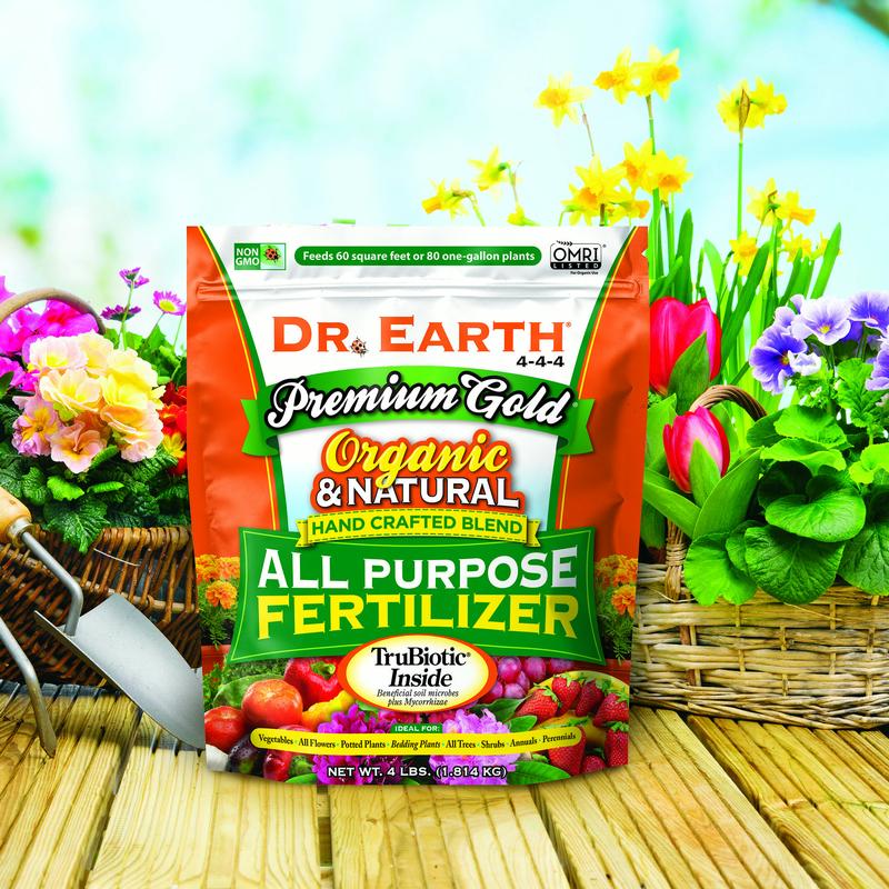 Dr. Earth Organic & Natural Premium Gold All Purpose Plant Food, 4-4-4 Fertilizer, 4 lb. - image 4 of 10