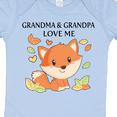 thumbnail image 4 of Inktastic Grandma and Grandpa Love Me Little Fox Boys or Girls Baby Bodysuit, 4 of 5