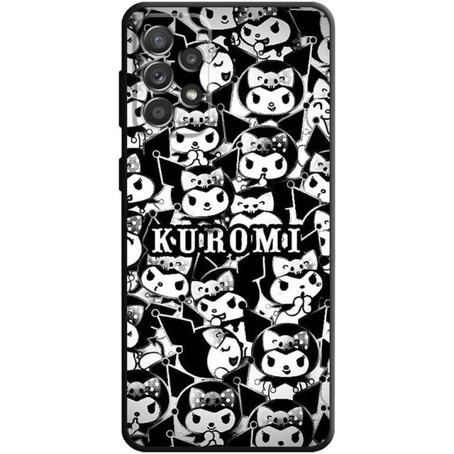 Funda de teléfono para Samsung A11 A13 A12 A54 A53 A51 Galaxy A71 A72 A21S A23 A50, funda de silicona con lazo Kuromi y My Melody xuanjing unisex