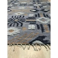 thumbnail image 6 of EORC Gray Hand Knotted Wool Traditional Piled American Rug, 9' x 12', 6 of 8