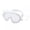White, variant on Kids Adult Swimming Goggles 180 Degree Vision Leak Free Hypoallergenic Seal Anti Fog