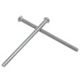 thumbnail image 3 of M2.5 x 40 mm 304 tornillos de cabeza redonda Phillips de acero inoxidable 60 piezas, 3 of 5