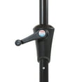 thumbnail image 3 of Furniture of America Vast 9' Outdoor Patio Round Market Umbrella with Tilt and Crank, Sienna Red, 3 of 5