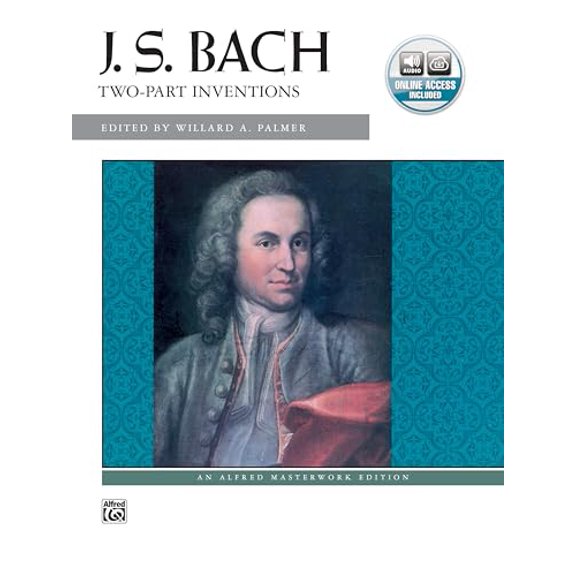 Pre-Owned Bach -- Two-Part Inventions (Book & CD) (Alfred Masterwork CD Edition) Paperback