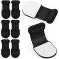 thumbnail image 3 of 8pcs Anti-dust Plugs Stopper Silicone Adhesive Charging Port Plugs Compatible For iPhone, 3 of 8