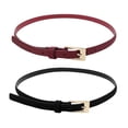thumbnail image 1 of GEORGE G CINTURON DELGADO LISO SUADE 2PACK TCH, 1 of 4