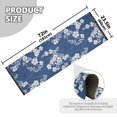 thumbnail image 5 of Yayeee Runner Rug for Bedroom 2'x6' Machine Washable Hallway Non Slip Mat, Floral Ocean Waves, 5 of 8