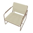 thumbnail image 6 of Whythe PU Leather Low Accent Chair 2.0 in Corten, 6 of 7