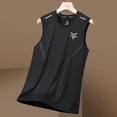 thumbnail image 3 of Avirosel Men's Breathable Sports Sleeveless Training T-Shirt, Fashionable and Versatile Camisole for Outdoor and Casual Wear, Quick-Drying Comfortable Fabric, 3 of 8