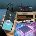 thumbnail image 4 of Pyle PDA20BT - Desktop Audio Amplifier - Compact Mini Blue Series Stereo Power Amplifier (2 x 100 Watt MAX), 4 of 8