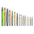 thumbnail image 1 of TAPDRA 15 Piece Screw Extractor Drill Bit Set With Centre Punch Storage Case For Metal Wood DIY Industrial Application, 1 of 10