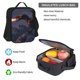 thumbnail image 5 of Fotbe Fire Breathing Dragon Twilight Set Escolar 3 en 1 para Niños - Mochila Duradera con Lonchera Aislante y Estuche para Lápices - Mochila Escolar para Niños y Niñas, 5 of 7