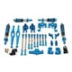 thumbnail image 1 of Tholdsy Juego surtido de amortiguadores para vehículos a control remoto a escala 1/12, varilla de tracción para vehículos, Kit surtido de reparación, Kits de construcción modelo Azul Tholdsy FN012229-01B, 1 of 6