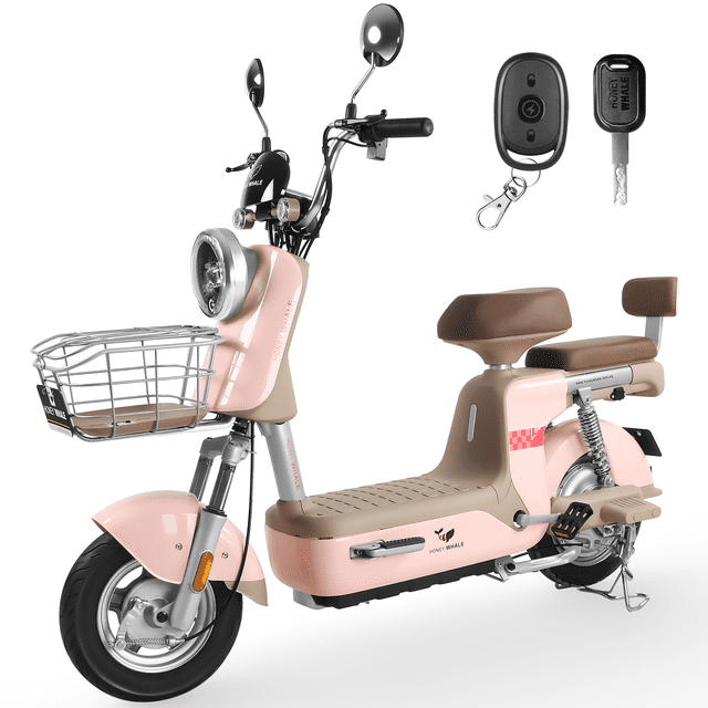 Motobici Electrica Honey whale U3 Pro Rosa