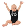 thumbnail image 3 of Cute Like Mom New Daughter Adorable Bodysuit Jumper Girls Infant Baby Brisco Brands 24M, 3 of 6